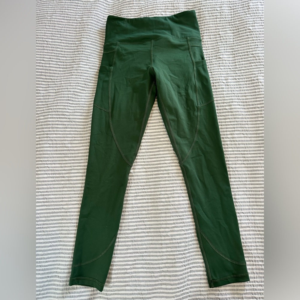 Zyia Active Green Pocket Light n Tight Hi-Rise 7/8 24”